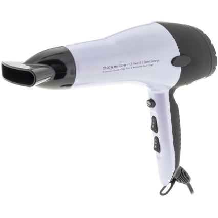 Sencor - Сешоар 2000W/230V бял/черен
