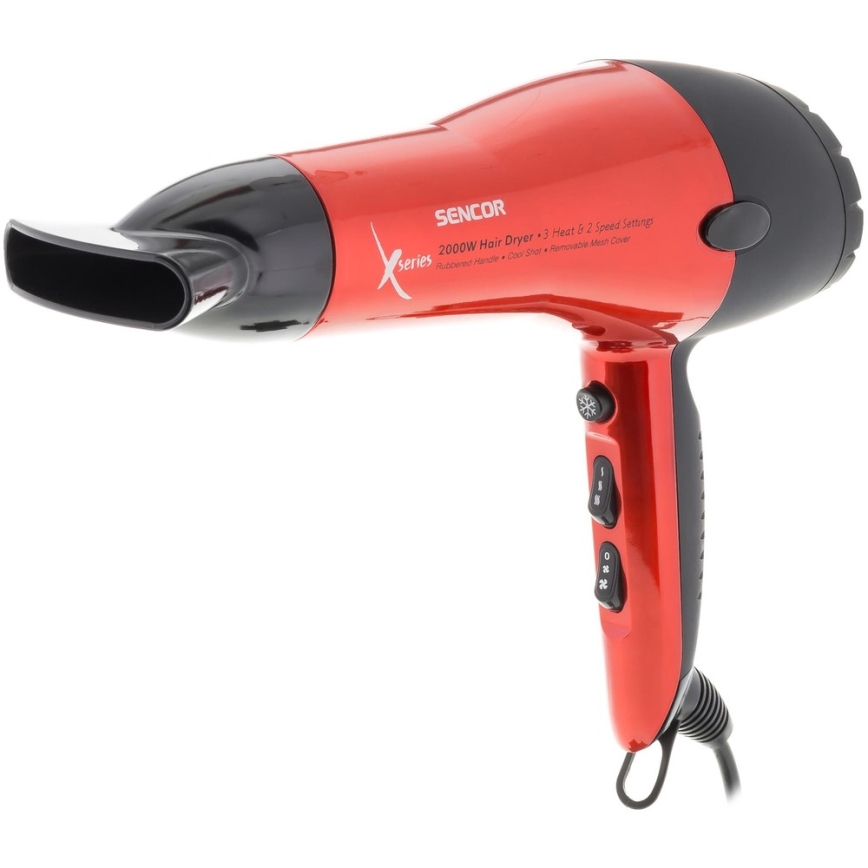 Sencor - Сешоар 2000W/230V червен