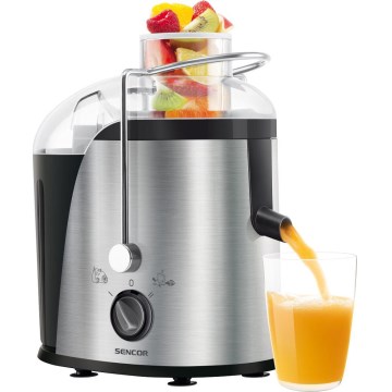 Sencor - Сокоизстисквачка 400W/230V матов хром/черен