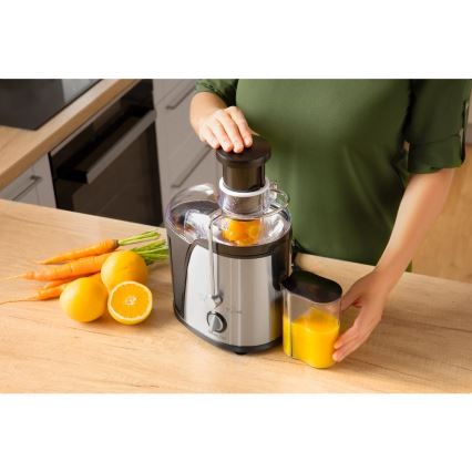 Sencor - Сокоизстисквачка 400W/230V матов хром/черен