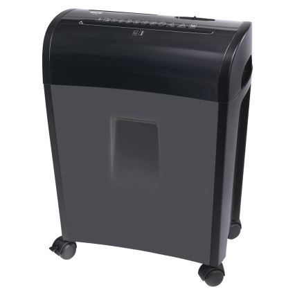 Sencor - Шредер за CD и хартия A4 обем 14л 230V черен