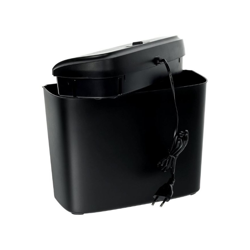 Sencor - Шредер за хартия A4 обем 7л 230V черен