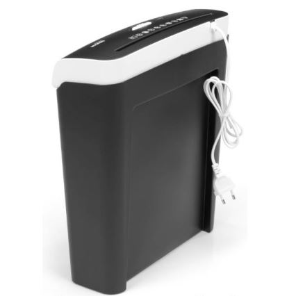 Sencor - Шредер за хартия A4 обем 7л 230V черен