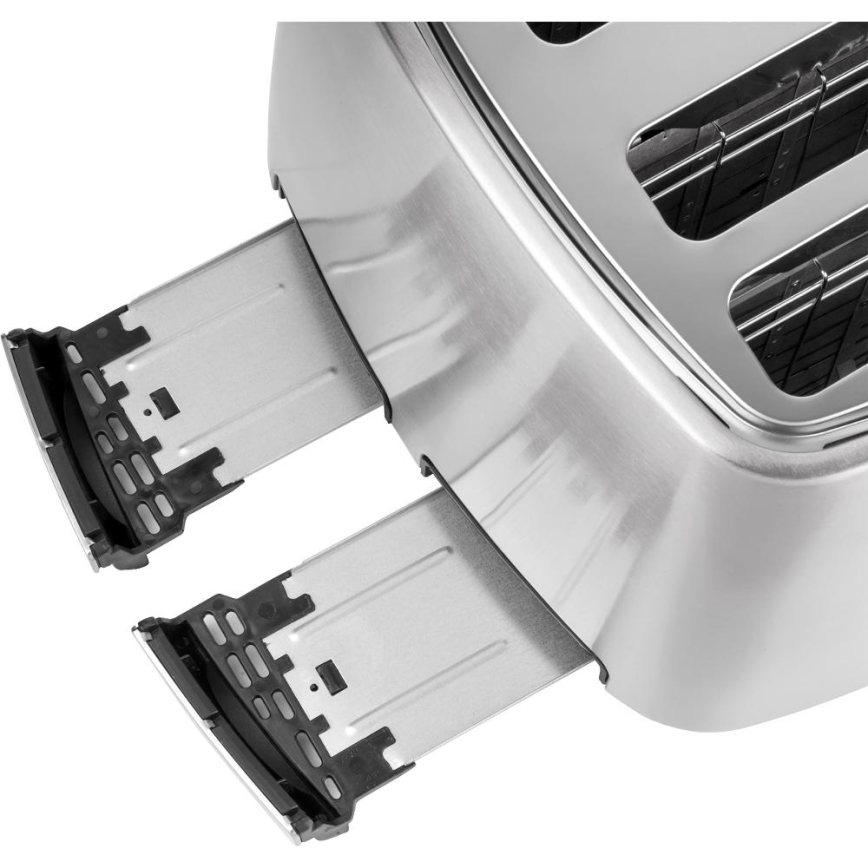 Sencor - Тостер с четири гнезда 1600W/230V матов хром