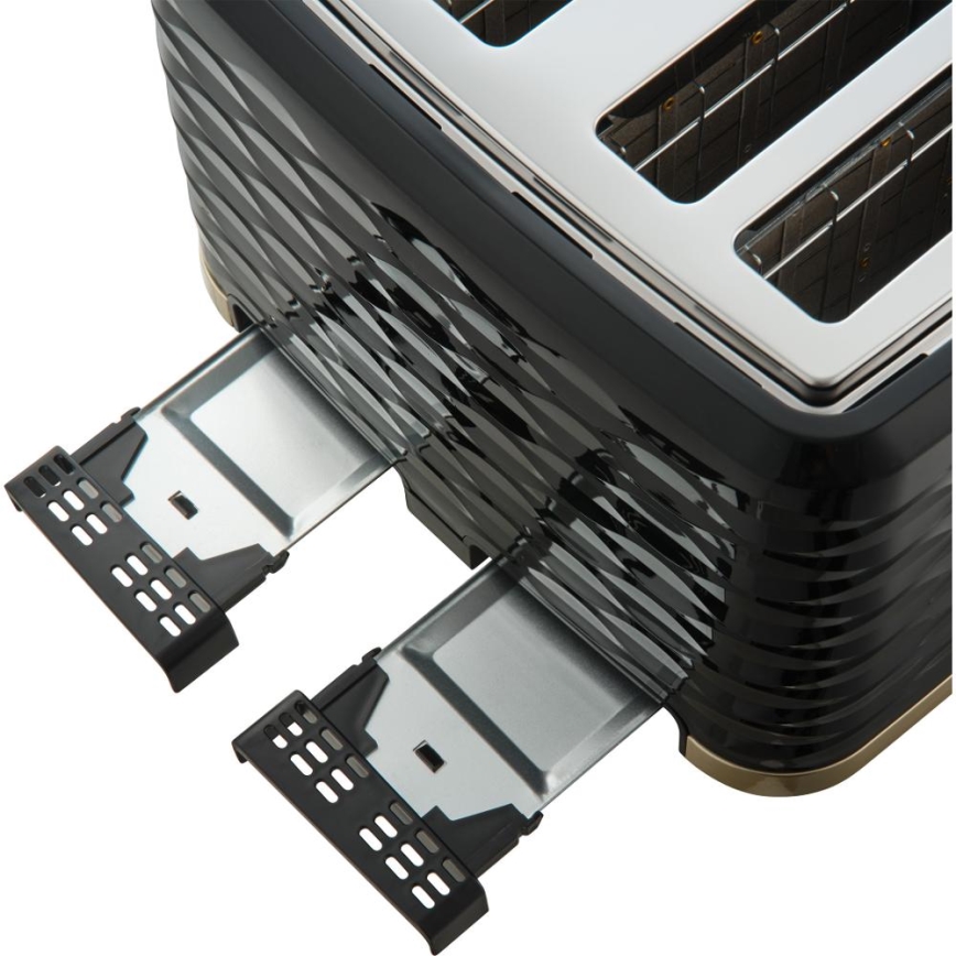 Sencor - Тостер с четири отвора 1600W/230V черен/бежов