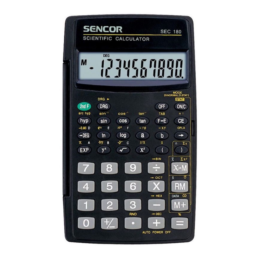 Sencor - Училищен калкулатор 1xLR1130 черен