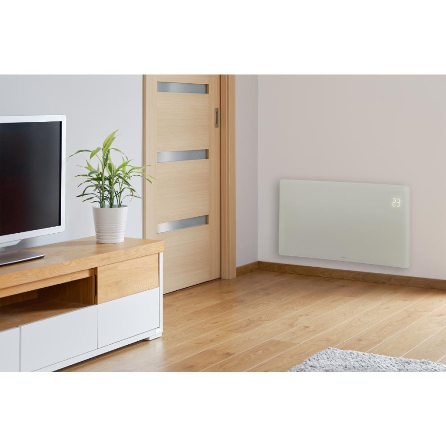 Sencor - Умен електрически нагревател/конвектор 1200/2400W/230V IP24 Wi-Fi бял