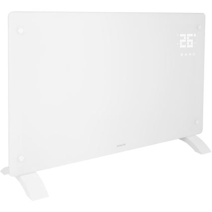Sencor - Умен електрически конвектор/нагревател 2000W/230V IP24 Wi-Fi, бял + дистанционно управление