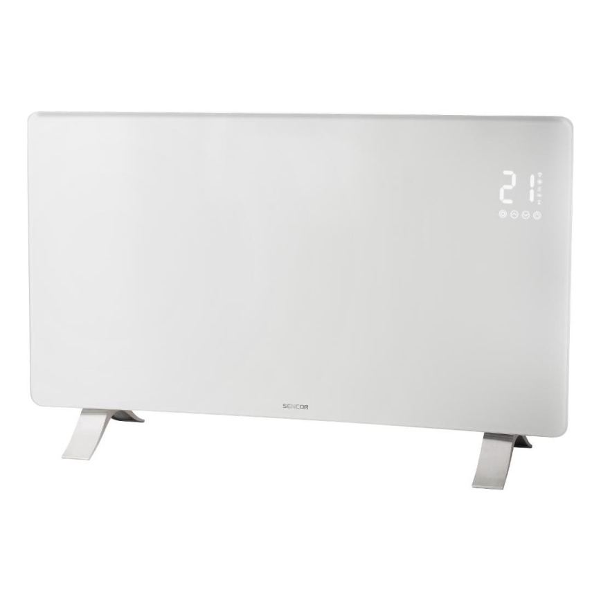 Sencor - Умен електрически нагревател/конвектор 1200/2400W/230V IP24 Wi-Fi бял