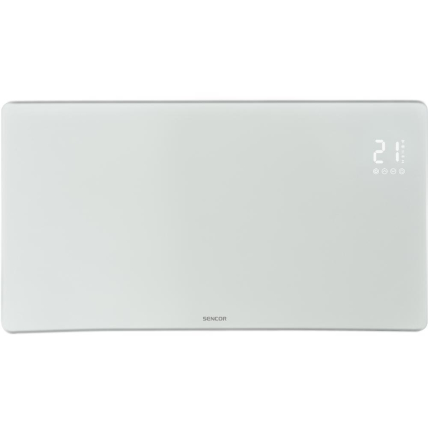 Sencor - Умен електрически нагревател/конвектор 1200/2400W/230V IP24 Wi-Fi бял