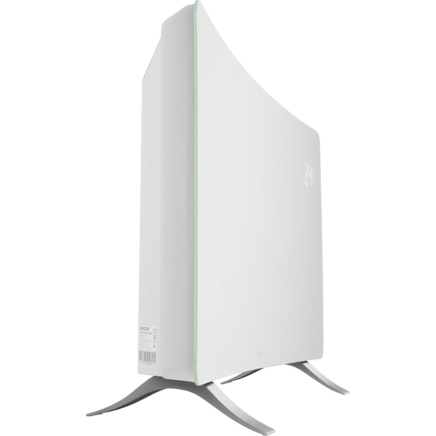 Sencor - Умен електрически нагревател/конвектор 1200/2400W/230V IP24 Wi-Fi бял