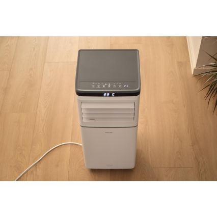 Sencor - Умен преносим климатик 3 в 1 с пълен комплект аксесоари, 815 W / 230 V, 8000 BTU, Wi‑Fi, бял + дистанционно управление