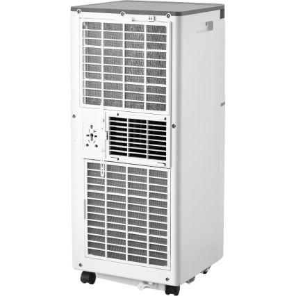Sencor - Умен преносим климатик 3 в 1 с пълен комплект аксесоари, 815 W / 230 V, 8000 BTU, Wi‑Fi, бял + дистанционно управление