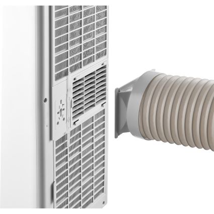 Sencor - Умен преносим климатик 3 в 1 с пълен комплект аксесоари, 815 W / 230 V, 8000 BTU, Wi‑Fi, бял + дистанционно управление