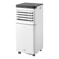 Sencor - Умен мобилен климатик 3 в 1 с пълен комплект аксесоари 1020W/230V 10000 BTU Wi-Fi бял + дистанционно управление
