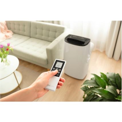 Sencor - Смарт мобилен климатик 4 в 1 с пълен комплект аксесоари 1700W/230V 12000 BTU Wi-Fi бял + дистанционно управление