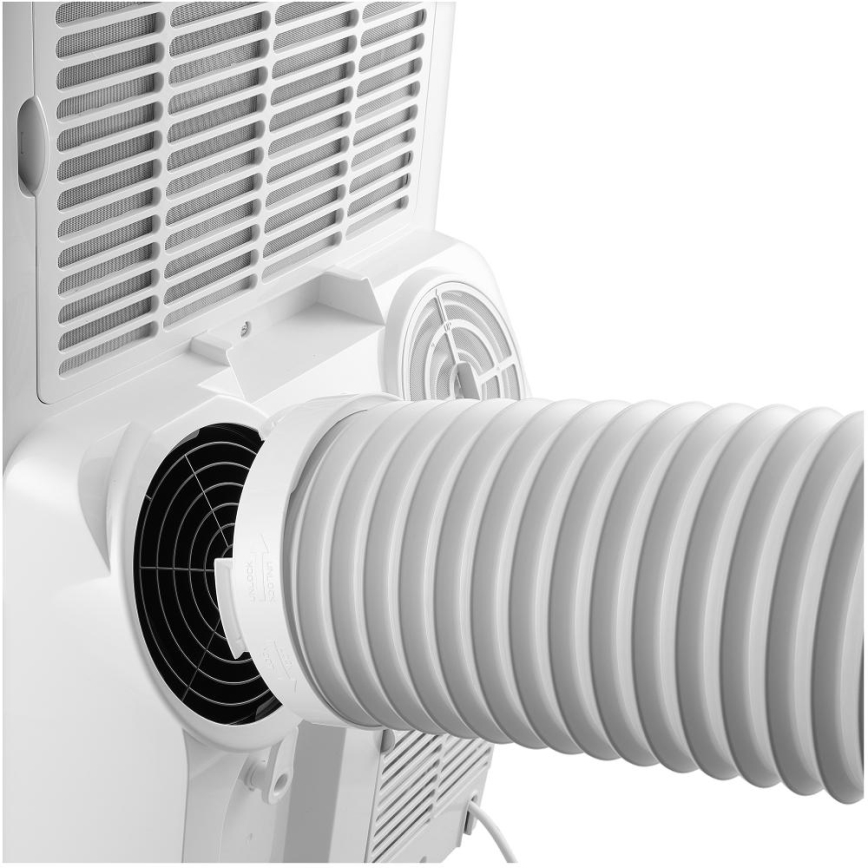 Sencor - Смарт мобилен климатик 4 в 1 с пълен комплект аксесоари 1700W/230V 12000 BTU Wi-Fi бял + дистанционно управление