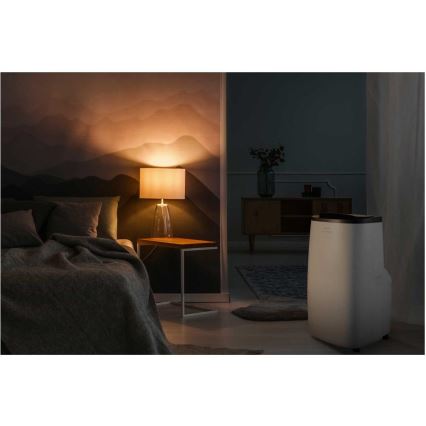 Sencor - Смарт преносим климатик 4 в 1 с пълен комплект аксесоари 1750W/230V 18000 BTU Wi-Fi бял + дистанционно управление