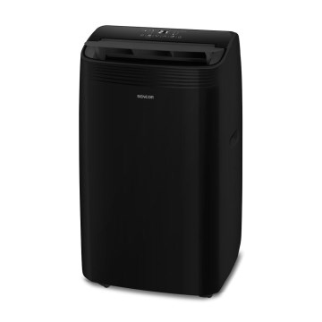 Sencor - Умен мобилен климатик 4 в 1 с пълен комплект аксесоари 900W/230V 9000 BTU Wi-Fi черен + дистанционно управление