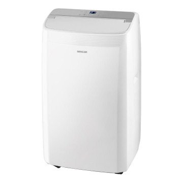 Sencor - Умен мобилен климатик 5 в 1 с пълен комплект аксесоари 733W/230V 9000 BTU Wi‑Fi бял + дистанционно управление