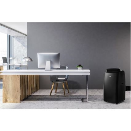 Sencor - Умен мобилен климатик 4 в 1 с пълен комплект аксесоари 900W/230V 9000 BTU Wi-Fi черен + дистанционно управление