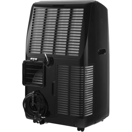 Sencor - Умен мобилен климатик 4 в 1 с пълен комплект аксесоари 900W/230V 9000 BTU Wi-Fi черен + дистанционно управление