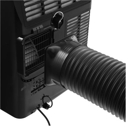 Sencor - Умен мобилен климатик 4 в 1 с пълен комплект аксесоари 900W/230V 9000 BTU Wi-Fi черен + дистанционно управление