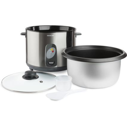 Sencor - Уред за приготвяне на ориз 1000W/230V 2,8 л неръждаема стомана