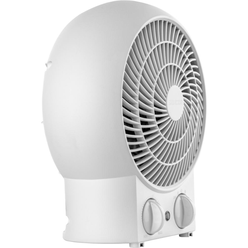 Sencor - Вентилатор с нагревателен елемент 1200/2000W/230V бял