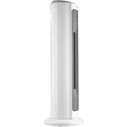 Sencor - Вентилатор с керамичен нагревател 2200W/230V Wi-Fi бял + дистанционно управление
