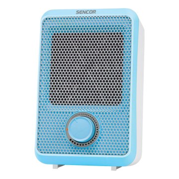 Sencor - Вентилаторен нагревател 600W/230V син/бял