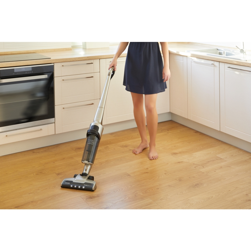 Sencor- Вертикална прахосмукачка с електрическа ротационна четка и моп 150W/36V 2150 mAh