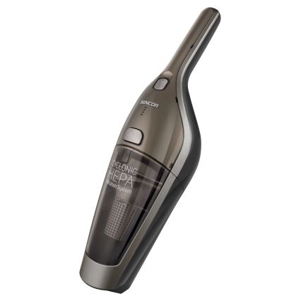 Sencor - Вертикална прахосмукачка с въртяща електрическа четка 2в1 110W/21,6V 2000 mAh сива