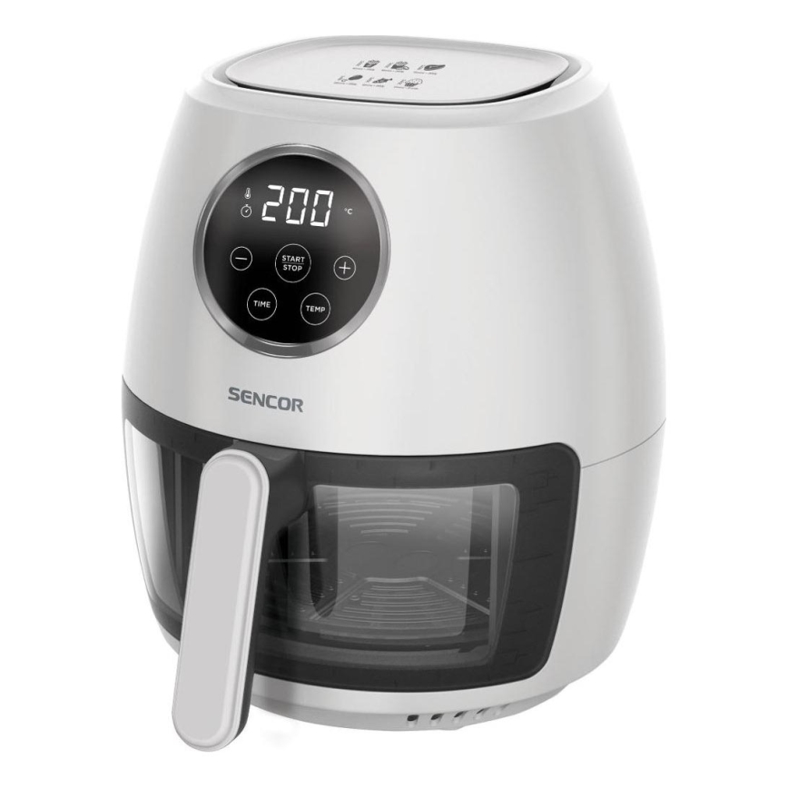 Sencor - Въздушна фритюрница 3,5 л 1300 W/230 V бяла