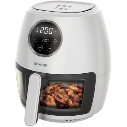 Sencor - Въздушна фритюрница 3,5 л 1300 W/230 V бяла