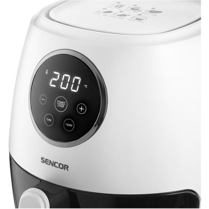 Sencor - Въздушна фритюрница 3,5 л 1300 W/230 V бяла