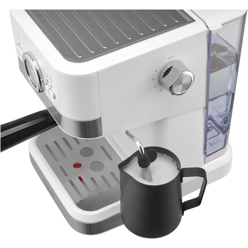 Sencor - Кафемашина с лост espresso 1050W/230V бял/матов хром