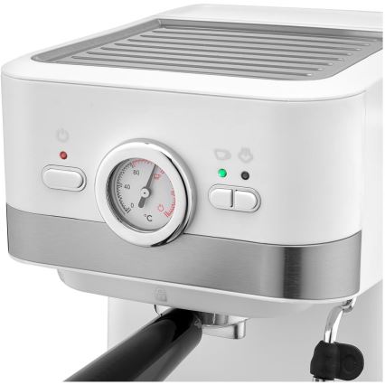 Sencor - Кафемашина с лост espresso 1050W/230V бял/матов хром