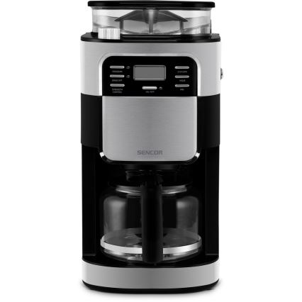 Sencor - Кафемашина с капково напояване 1,5 l с LCD дисплей 900W/230V