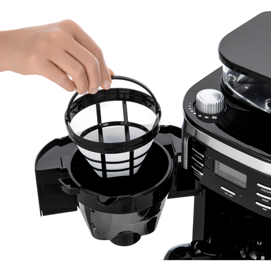 Sencor - Кафемашина с капково напояване 1,5 l с LCD дисплей 900W/230V