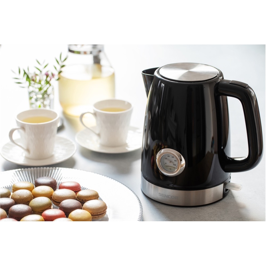 Sencor - Кана 1,7 л 2150W/230V черна
