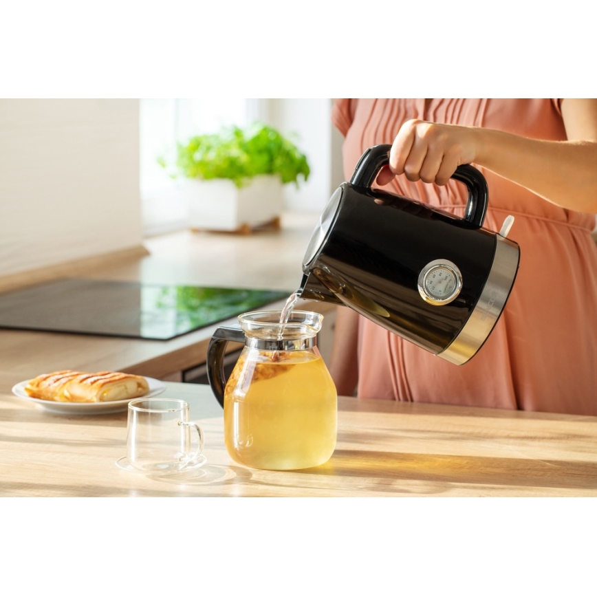 Sencor - Кана 1,7 л 2150W/230V черна