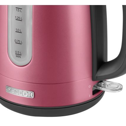 Sencor - Кана 1,7 л 2150W/230V розова