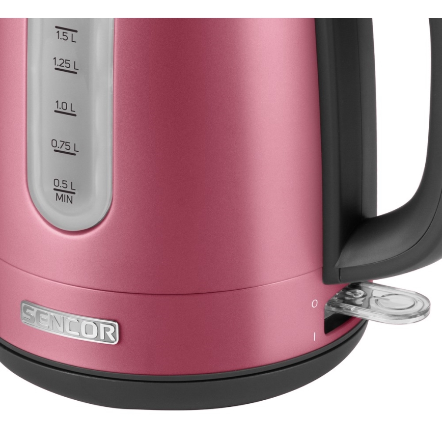 Sencor - Кана 1,7 л 2150W/230V розова