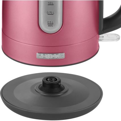 Sencor - Кана 1,7 л 2150W/230V розова