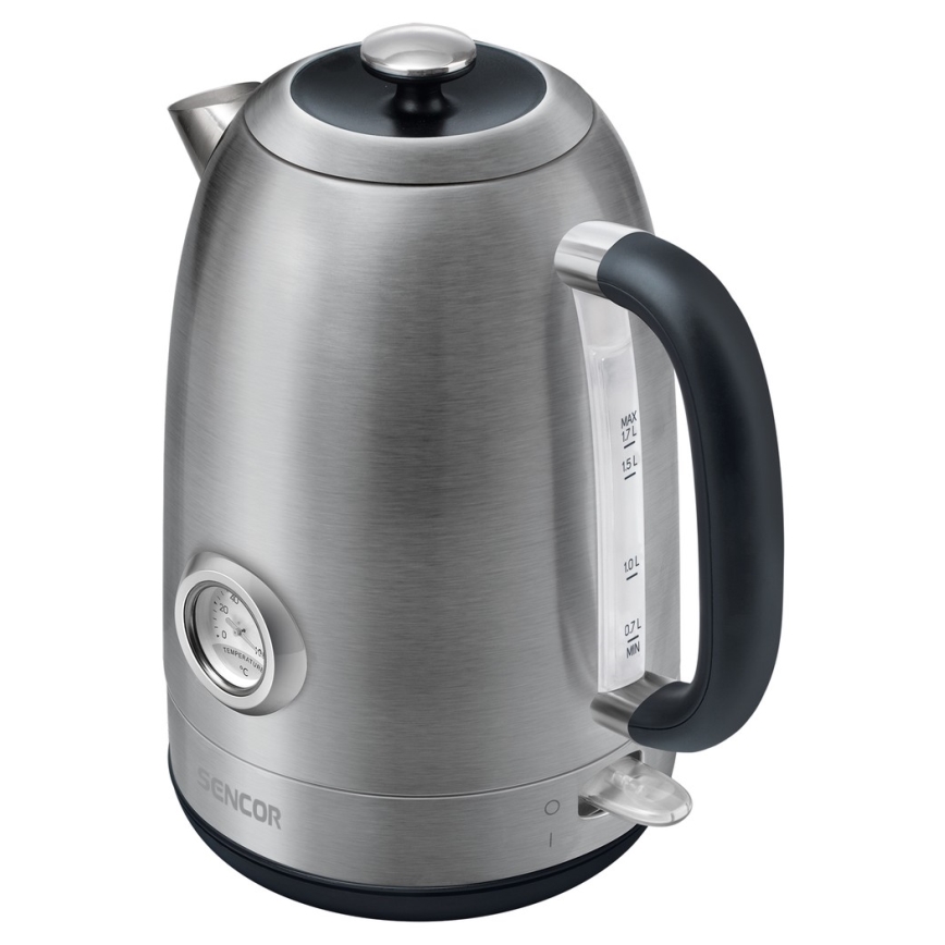 Sencor - Кана 1,7 л 2200W/230V неръждаема стомана