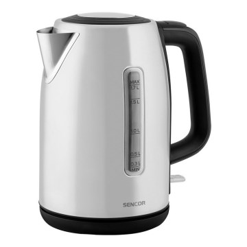 Sencor - Кана 1,7 л 2200W/230V неръждаема стомана
