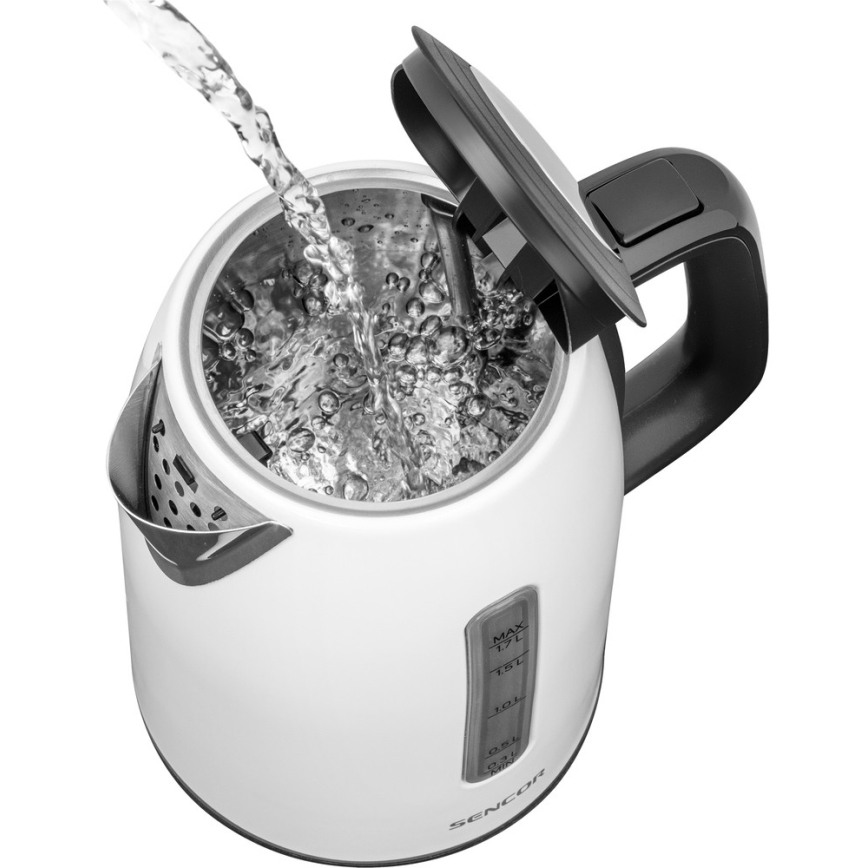 Sencor - Кана 1,7 л 2200W/230V неръждаема стомана