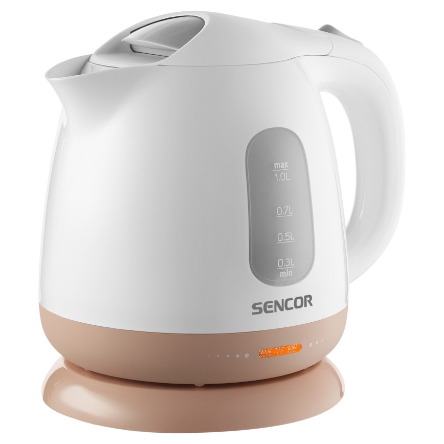 Sencor - Кана 1 л 1100W/230V бял/розов