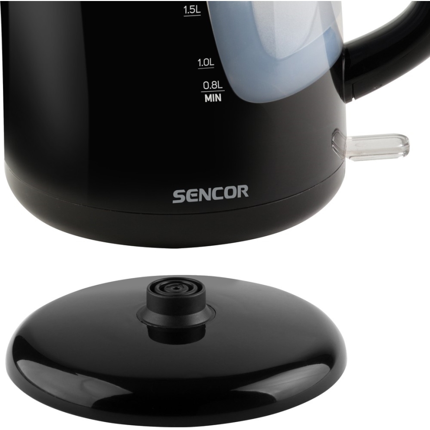 Sencor - Кана 2,5 л 2200W/230V черна